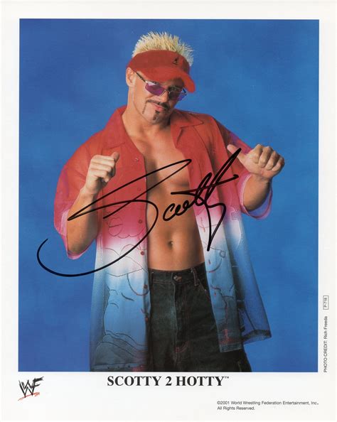 Scotty Too Hotty WWE/WWF Signed Promo Photo P-718 – RetroWrestling.com