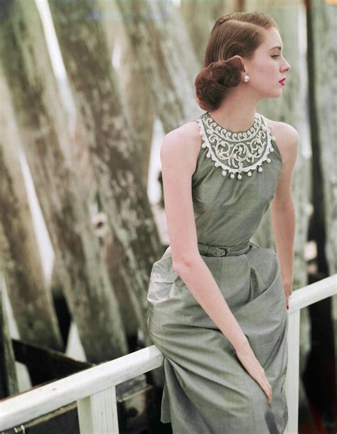 The Most Famous Fashion Models of the 1950s