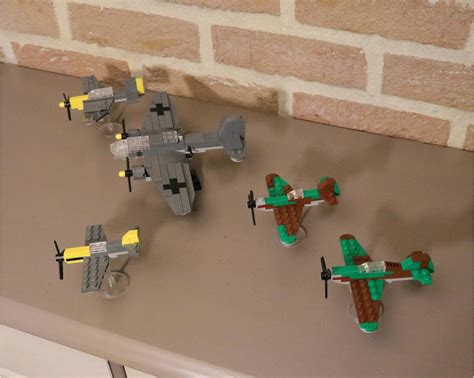 LEGO MOC The Battle of Britain - part 2 - He-111 (1/110 scale) by