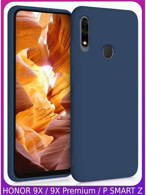 Стильный и мягкий Soft Touch чехол класса Премиум для Huawei Honor 9X ...