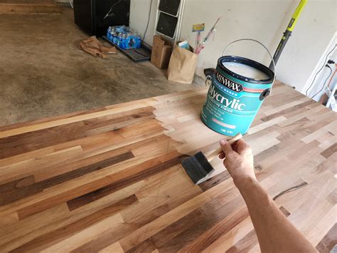 epoxy  wood countertop  daily diy
