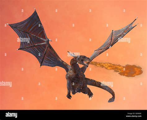 fire breathing dragon   creature  myth  legend