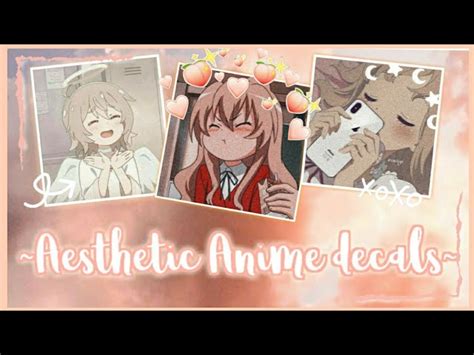 Roblox Anime Decals