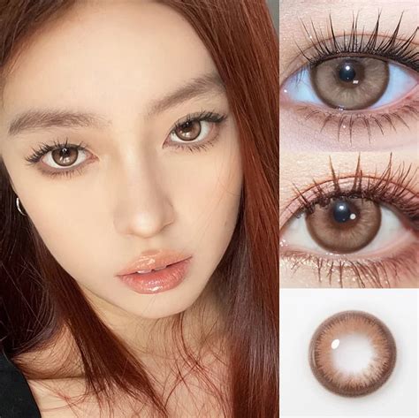 【PRESCRIPTION】Dolly House Raquelle Brown Colored Contact Lenses ...