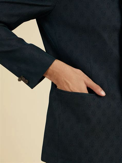 Buy Emerald Elegance Jodhpuri Suit Online in India @Manyavar - Jodhpuri