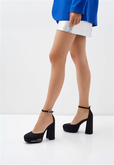 Туфли Love Moschino, цвет: черный, RTLADH572501 — купить в интернет ...