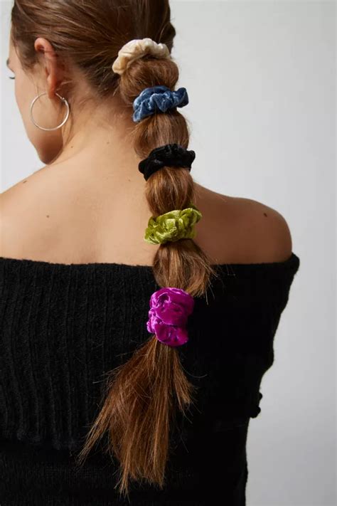 Velvet Hair Tie Set | Urban Outfitters