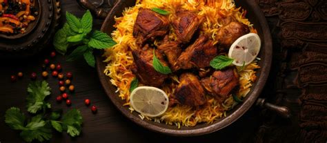 The Mandi or Kabsa Tandoor Dish is a rice dish with meat and spices. It