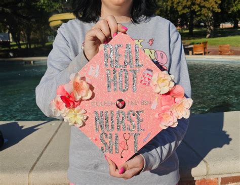 Custom Graduation Cap- Grad Caps, Medical, Nursing, Pharmacy, Self ...