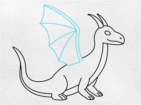 easy dragons  draw