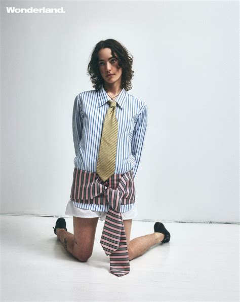 Brigette Lundy-Paine Features in Wonderland Summer 2024