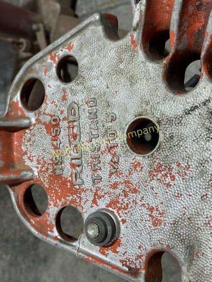 Ridgid 450 chain pipe vise 1/8" to 5" - Nutt Auction