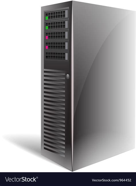 server case royalty  vector image vectorstock