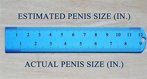Girls tend to exaggerate size. Here's a ruler to convert perceived ...