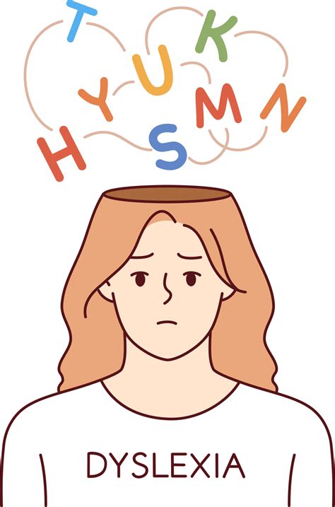Girl suffers from dyslexia, which causes ignorance of letters and