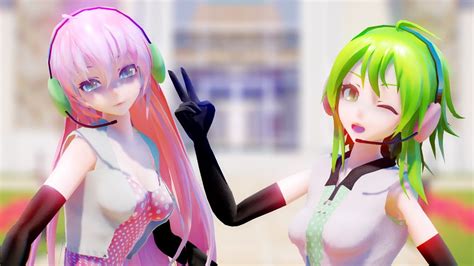 mmdhappy synthesizer tda gumi luka youtube