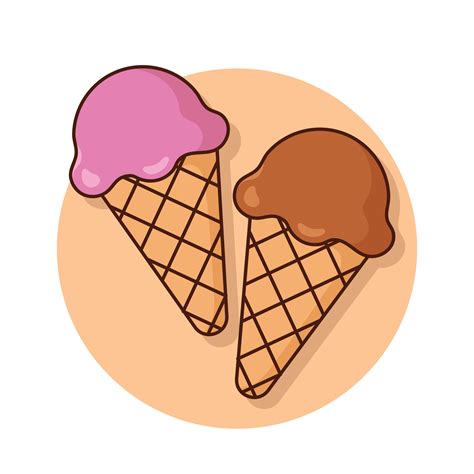 Scoop Of Ice Cream Cartoon at Doris Whitfield blog
