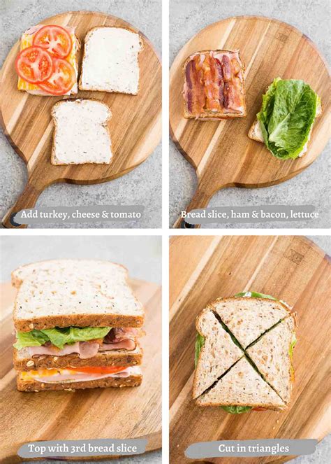 club sandwich easy tasty lunch idea delicious meets healthy