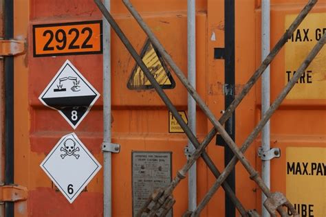 thousand containers hazardous material royalty  images stock