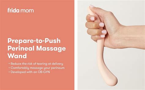 Frida Mom Prepare-to-Push Perineal Massage Wand, Labour and Delivery