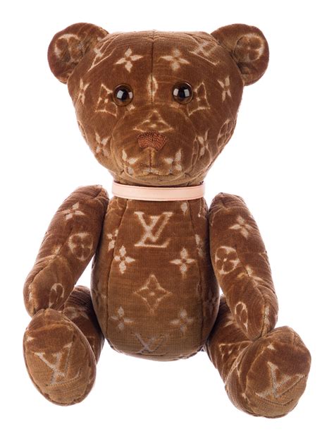 Louis Vuitton LV Monogram Teddy Bear - Brown - LOU1054151 | The RealReal