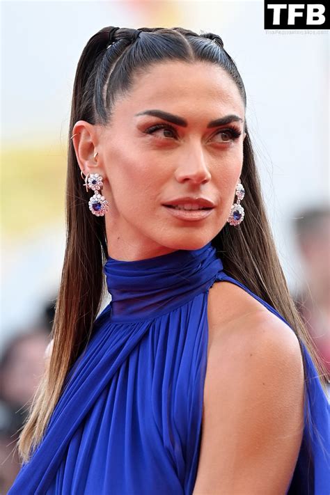 Melissa Satta Flashes Her Nude Tits At The 79th Venice International