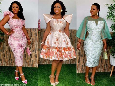 damask short gown styles     kaybee fashion styles