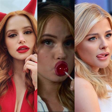 Madelaine Petsch, Debbi Ryan, & Chloe Moretz - They all should have a
