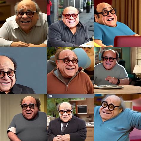 a screenshot of danny devito in a pixar movie. 8 k. | Stable Diffusion