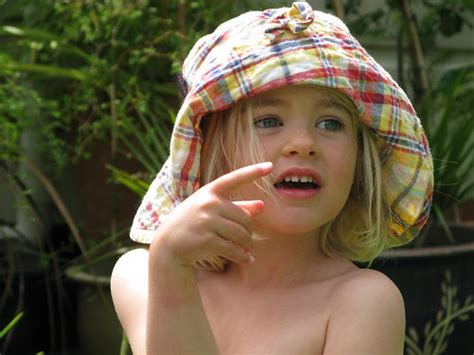 explaining | in the garden at mum's. | beccaplusmolly | Flickr 