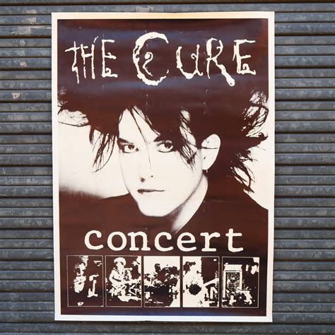 The Cure – Vintage Poster – 80’s - Etsy