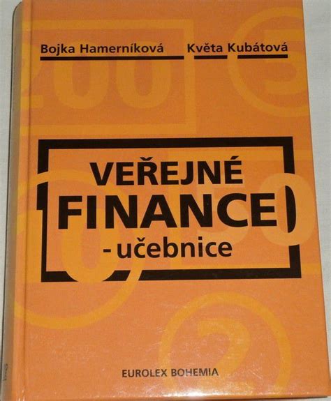 hamernikova bojka kubatova kveta verejne finance