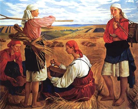 Картина Серебряковой Жатва