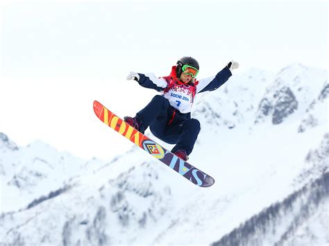 Winter Olympics 2014: A bit of snowboarding grab and tickle, and Jenny