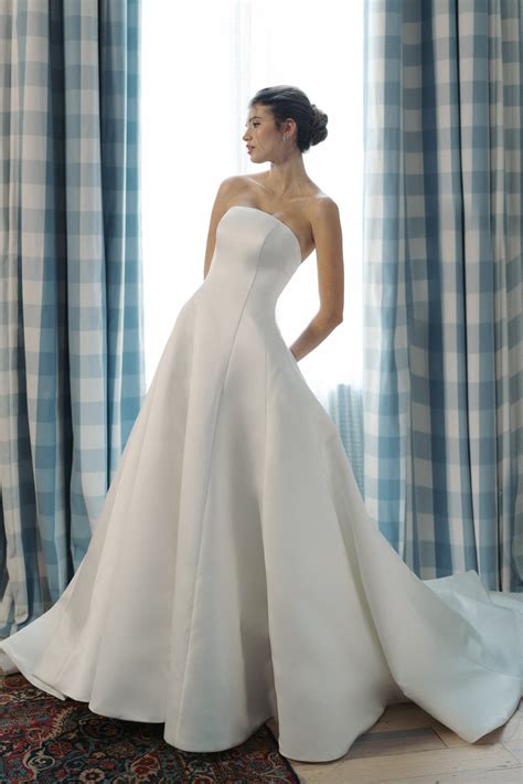 Loyola Wedding Dress | Classic Chic Satin Gown | Anne Barge – Anne Barge