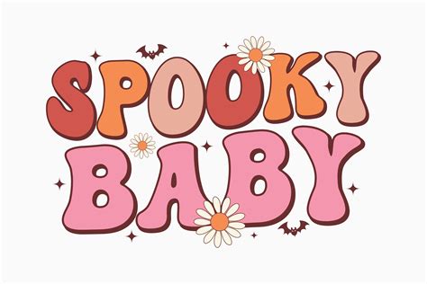 Halloween Spooky Baby Retro Svg Graphic by Svg Box · Creative Fabrica