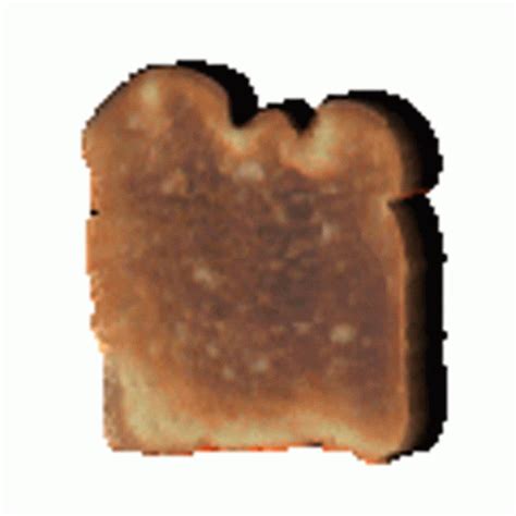 burnt bread sticker burnt bread discover share gifs bread gif