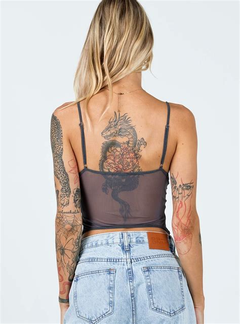 Rylie Top Grey | Princess Polly