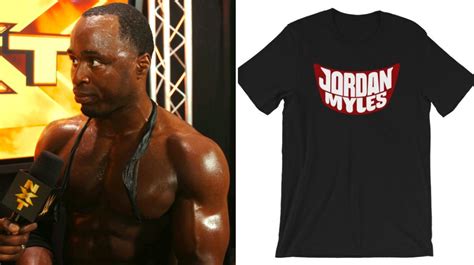 Jordan Myles: NXT wrestler criticizes WWE for shirt design - Sports ...