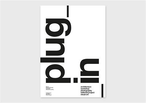 Plug_in Poster - 2014 on Behance