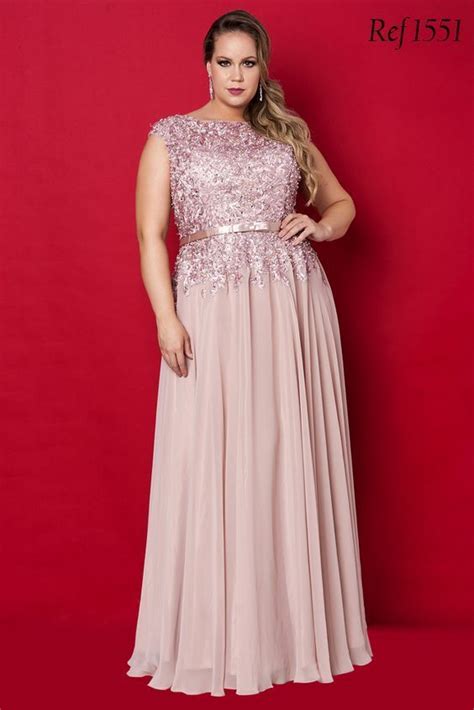 Vestido Para Festa Gordinha - Vestidos de Festa para Gordinhas 2018: Fotos, Tendências e Dicas ...