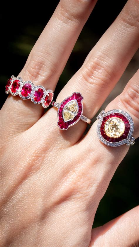 july birthstone rings - Diamonds By Raymond Lee