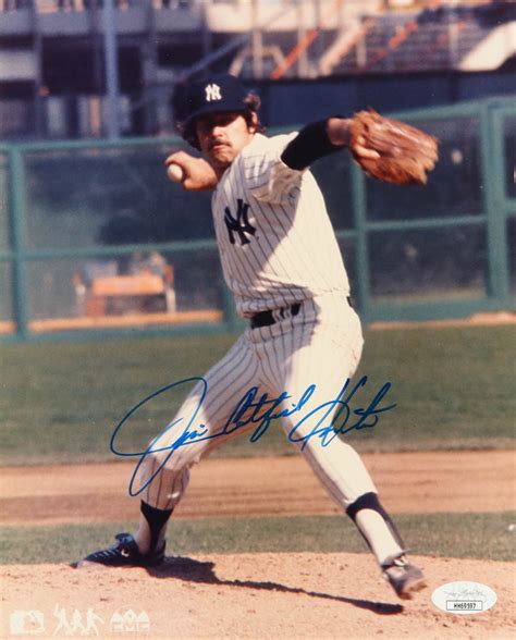 Jim 'Catfish' Hunter Signed Yankees 8x10 Photo (JSA) | Pristine Auction