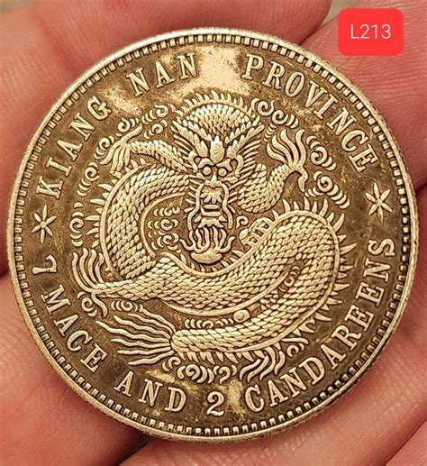 SILVER COIN DRAGON CHINESE JAPAN INCREDIBLE on Carousell