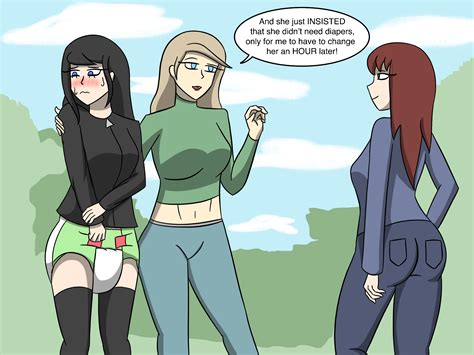 Cammy And Laura's Padded Walk In The Park (By JazzyPluto) : r/diaperhentai