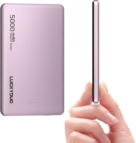 Amazon.com: GALVANOX 5000mAh Ultra-Slim Magnetic Power Bank for iPhone