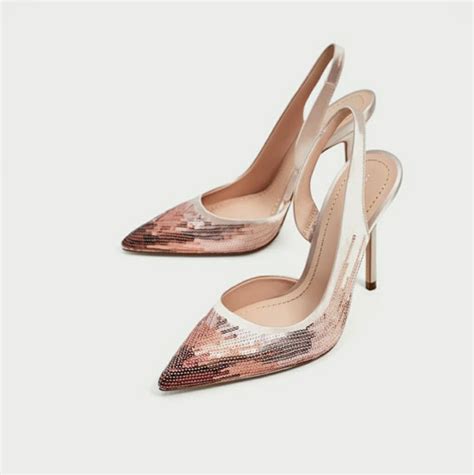 Zara shoes (5801) | Heels, Slingback shoes, Shoes women heels