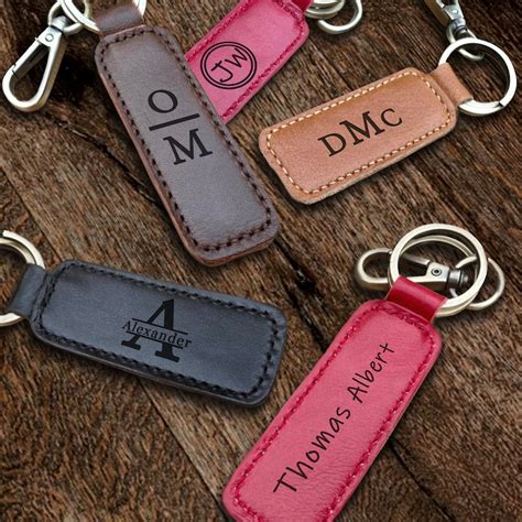 Custom Personalized Key Rings - Etsy