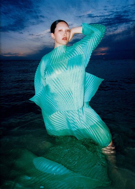 Yumi Nu in Vogue Japan September 2024 by Felicity Ingram