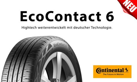 CONTINENTAL EcoContact 6 | Pneu Dick AG